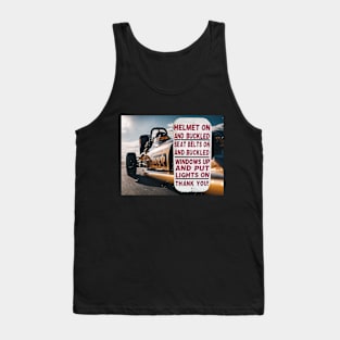 Buckle Up Tank Top